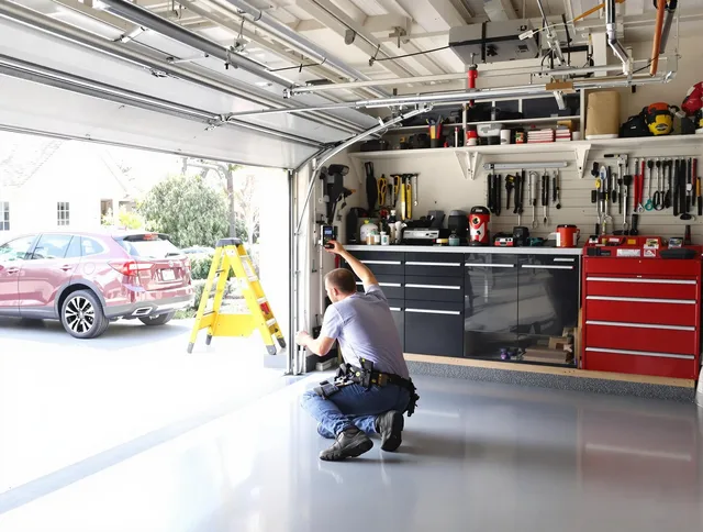 Local garage door repair service by Port Wentworth Garage Door Repair in Port Wentworth