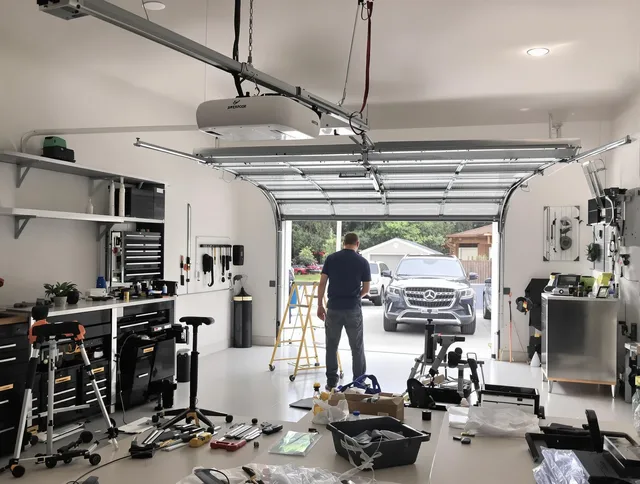 Garage door opener installation by Port Wentworth Garage Door Repair in Port Wentworth