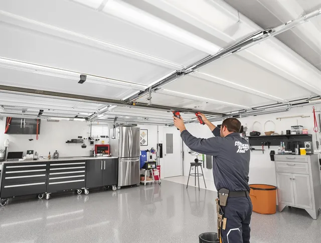 Overhead garage door repair service by Port Wentworth Garage Door Repair in Port Wentworth
