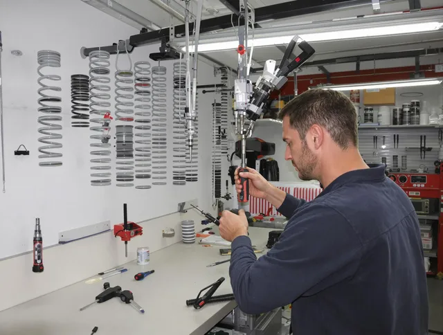 Port Wentworth Garage Door Repair safety certified technician performing precision spring replacement in Port Wentworth